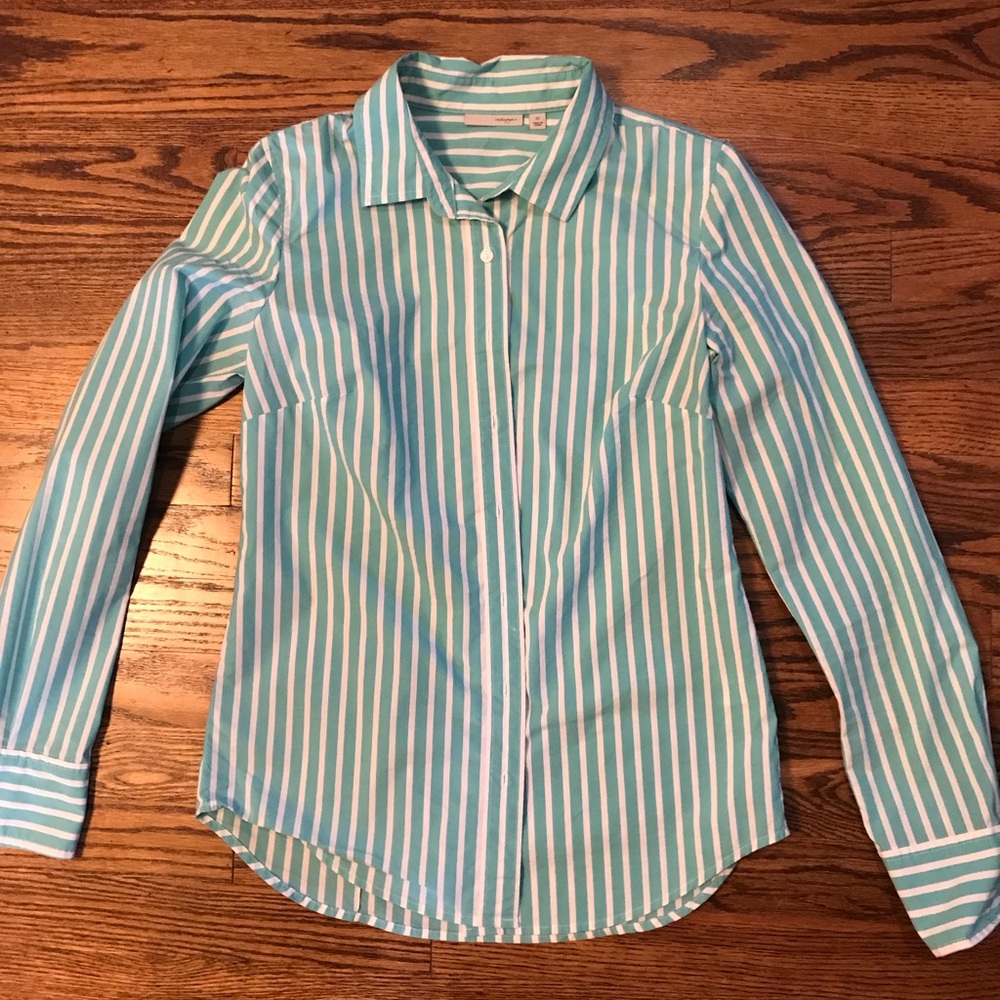 Halogen striped dress shirt